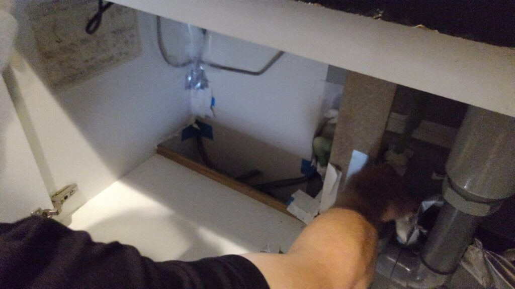 キッチンのベイト剤による駆除