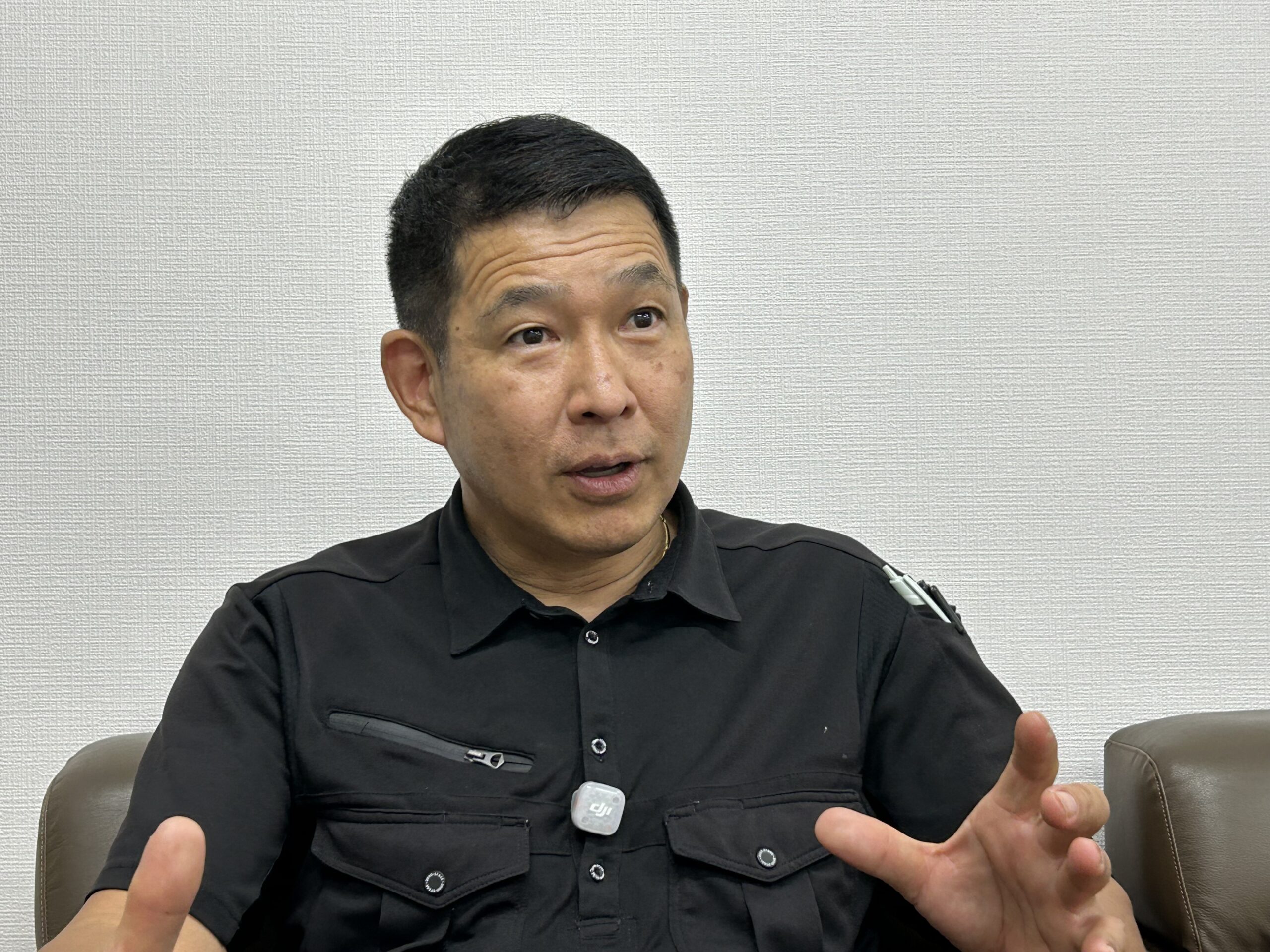 取材時の株式会社YUTAKA・江口豊優代表